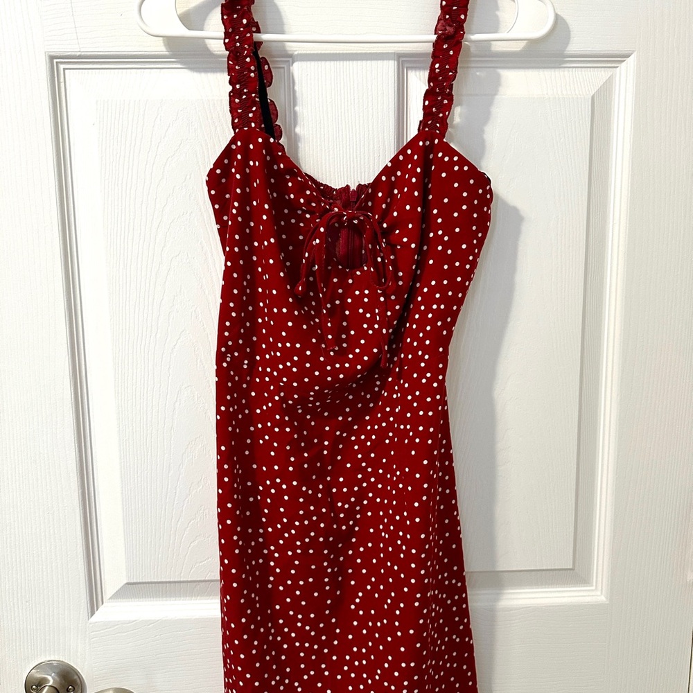 Red Polka Dot Dress